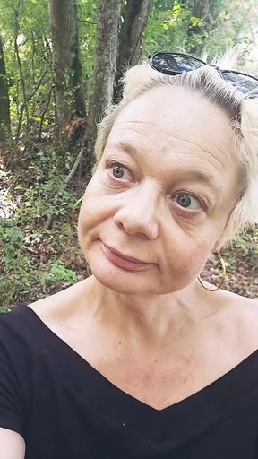 Mature Milf Looking for a stranger in the woods to suck and jerk him off thoroughly until he cums in my mouth