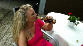 German piss clip - Piss in her face